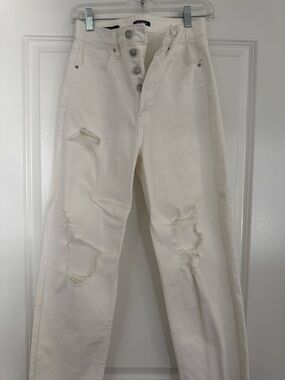 Target (Wild Fable) Highest Rise Straight White Women’s Jeans
